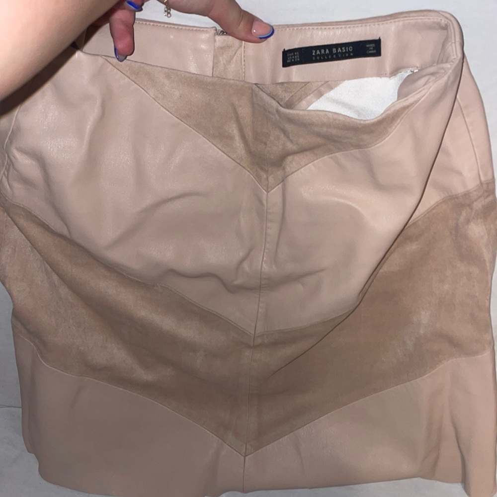 Zara Basics Pink Skirt